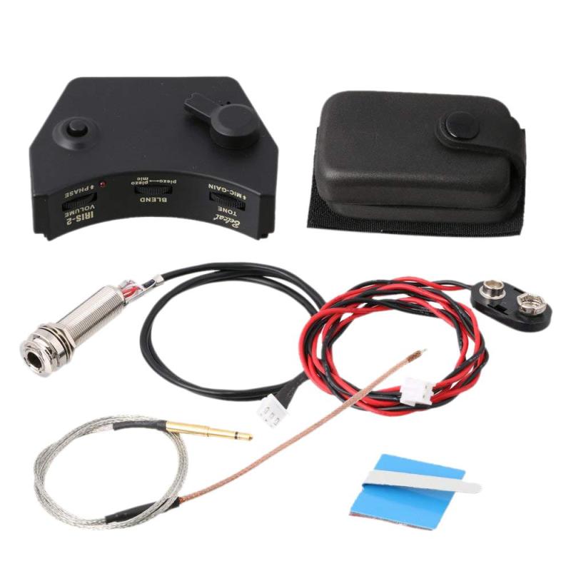 Belcat IRIS-2 Sound Hole Control Preamp Guitar Pickup Piezo Pickup System for Acoustic Folk Guitar Malaysia