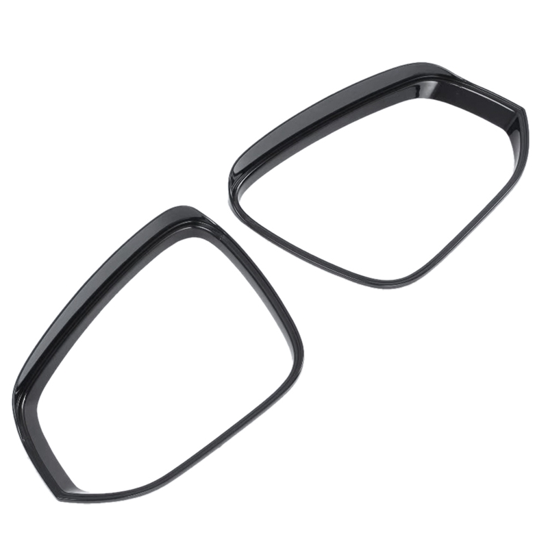 1 Pair Car Rearview Mirror Rain Eyebrow Frame Rearview Mirror Parts for Toyota Corolla CROSS 2022 2023 Side Mirror Rain Brow Decoration Cover