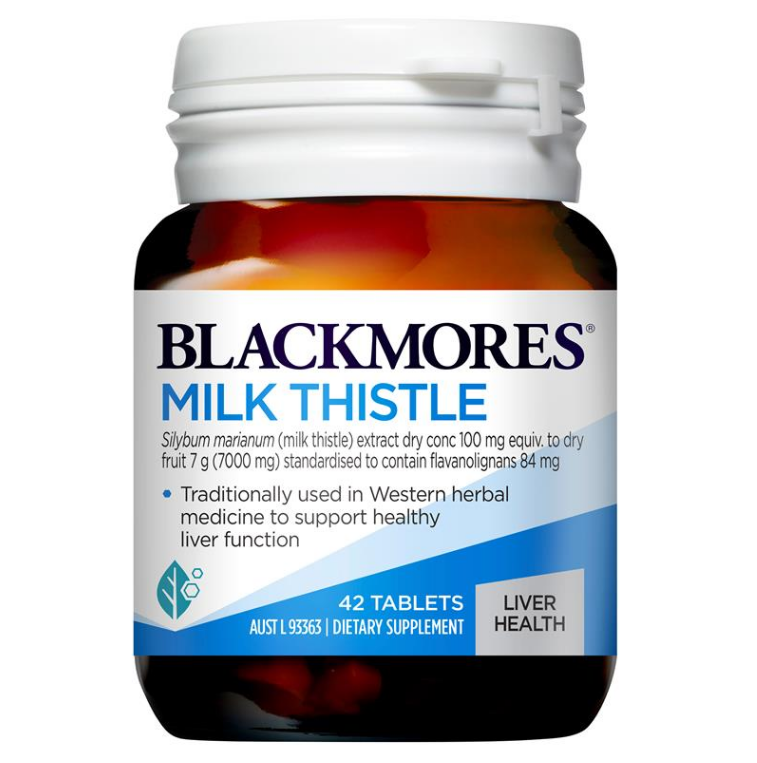 Blackmores Milk Thistle 42 tablets exp 28/06/2024