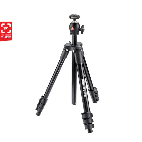 ilovetogo ขาตั้งกล้อง Manfrotto - Compact Light Aluminum Tripod