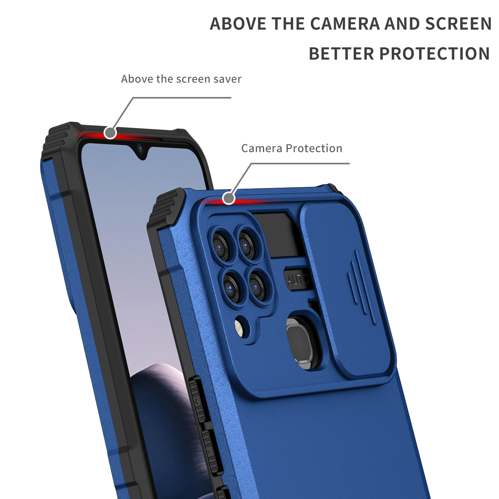 [ส่งจาทไทย] Case Xiaomi Redmi 9T เคสกันกระแทก กันรอยกล้อง มีขาตั้ง เคส ...