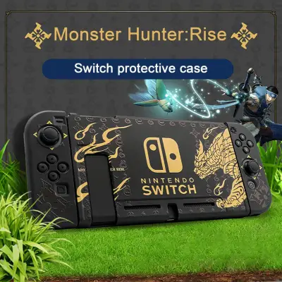 Monster Hunter RISE Nintendo Switch Case (Nintendo Switch Protective Colorful Case)(เคส switch)(กรอบ switch)(Nintendo Switch case)(Switch case)