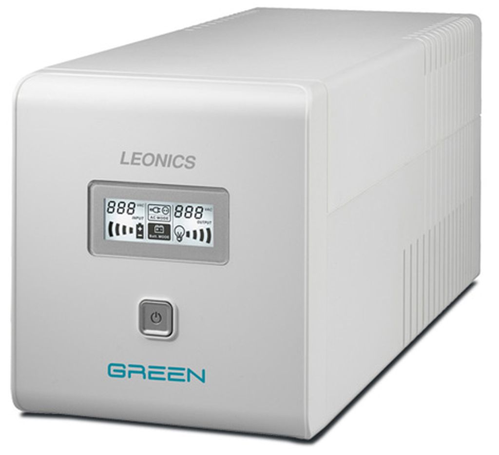 LEONICS เครื่องสำรองไฟฟ้า UPS GREEN-1200V 1200VA / 600W