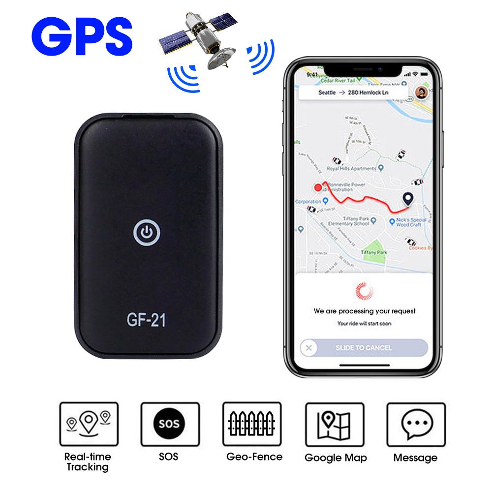 Gf21 Gps Wifi Alarm Driving Recorder Vehicle Personal Alarm Sos Anti Lost Device Hcysx00k