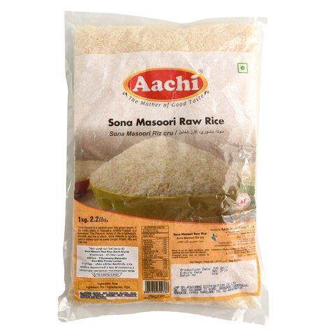 Aachi Sona Masoori Raw Rice 1 KG