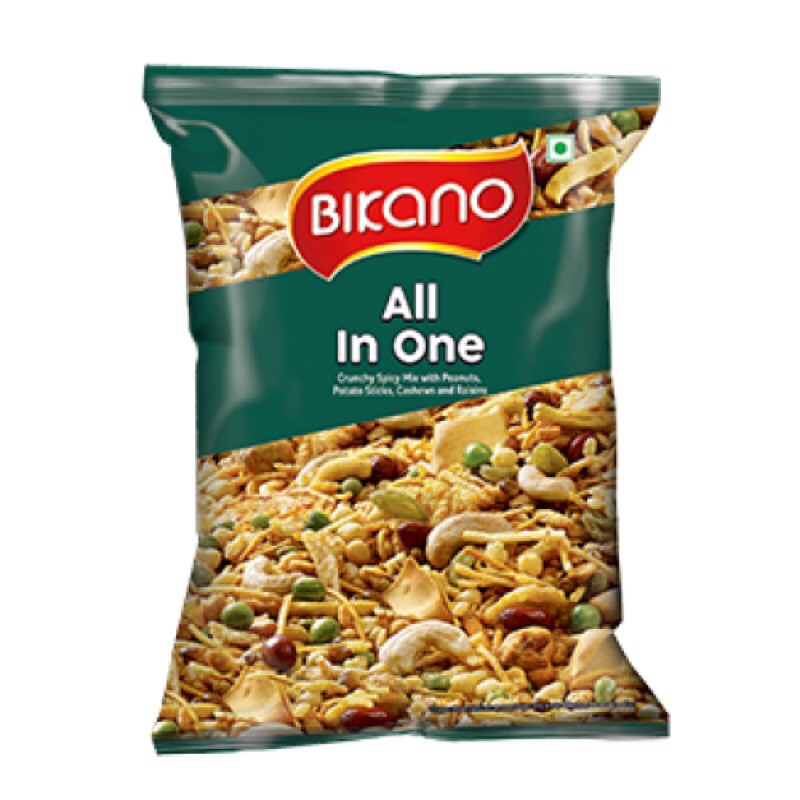 Bikano All In One 200g ขนมขบเคี้ยวอินเดีย  200 กรัม