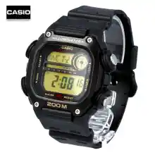 ภาพขนาดย่อสินค้าVelashop นาฬิกาข้อมือผู้ชายคาสิโอ CASIO Digital สายเรซิน สีดำ รุ่น DW-291H-9AVDF, DW-291H-9A, DW-291, DW291