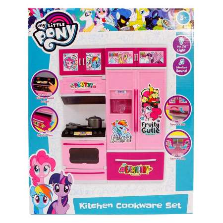 POWERTOY ชุดห้องครัว โพนี่ ลายลิขสิทธิ์แท้ ขนาด ย 13.5*ก 6*ส 31 ซม.