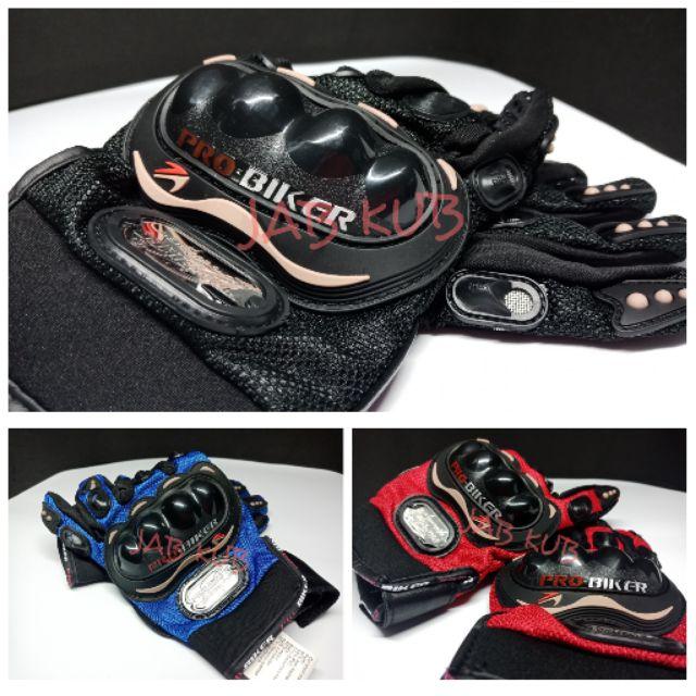 ถุงมือขับรถมอเตอร์ไซค์ 3สี มีปุ่มกันลื่น  ถุงมือขับรถ  ถุงมือขับรถมอไซ ถุงมือขับรถมอเตอร์ไซค์ ถุงมือขับรถบิ๊กไบท์ ถุงมือขับรถวิบาก ของแท้