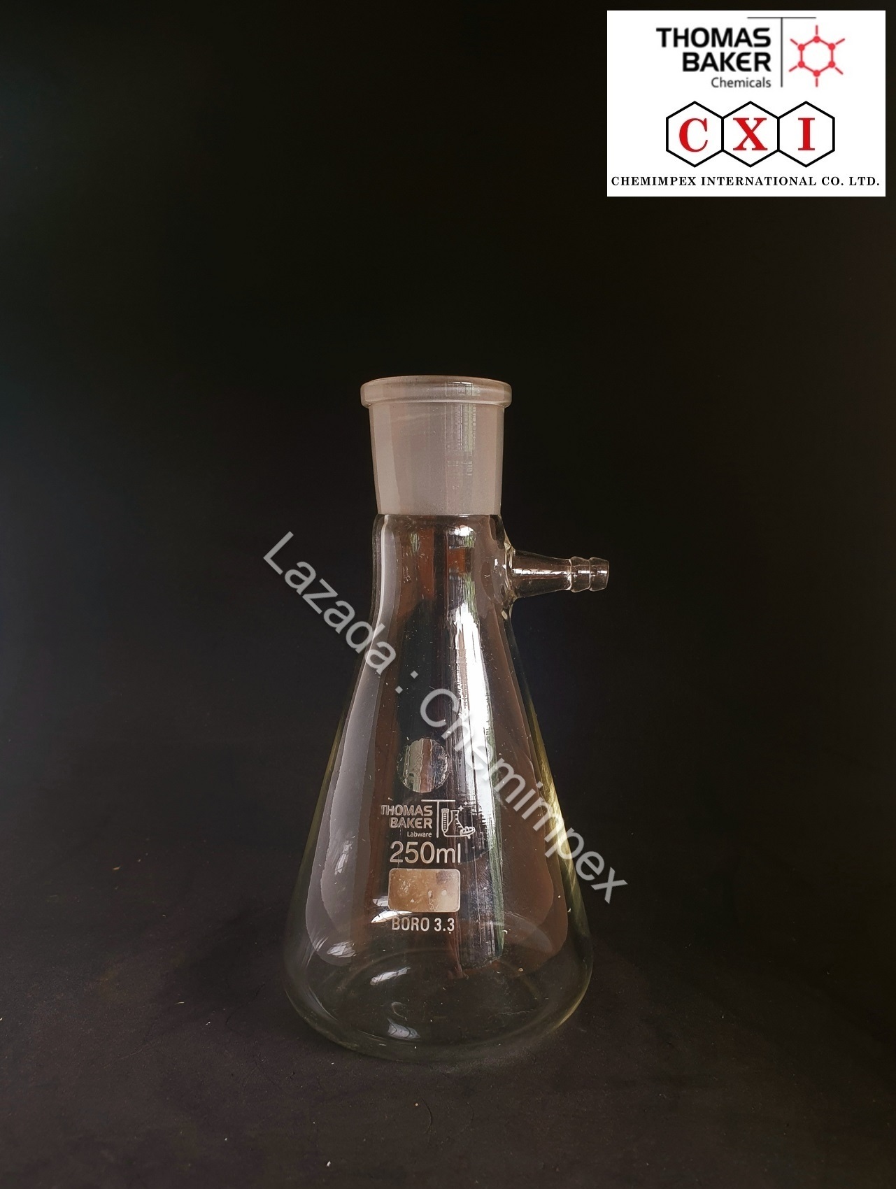 Filter Flask (Büchner Glass Flask), 250 ML Lazada.co.th