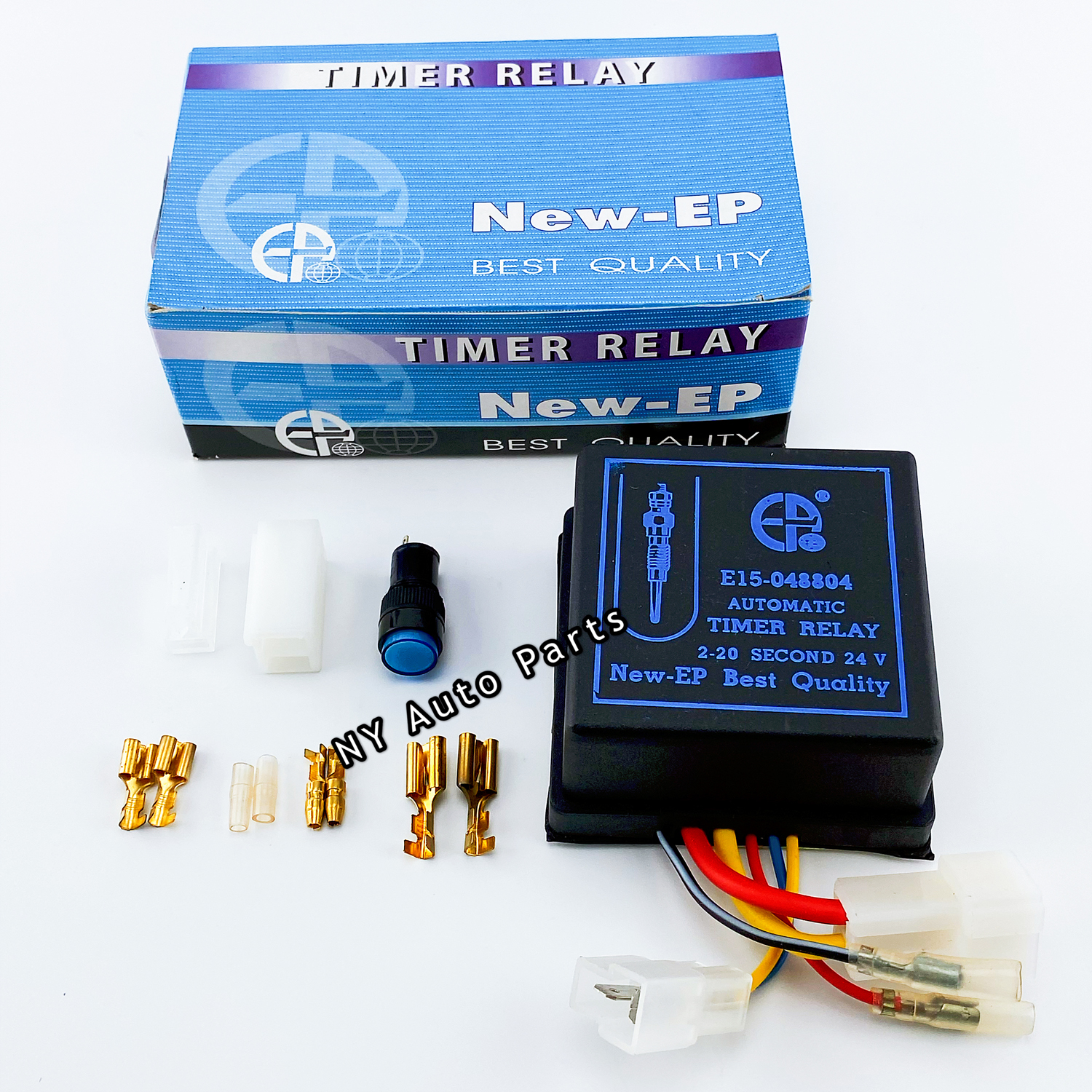 ทามเมอร์หัวเผา, ไทม์เมอร์หัวเผา, Timer Relay 24 V.2 IN 1สำหรับรถยนต์