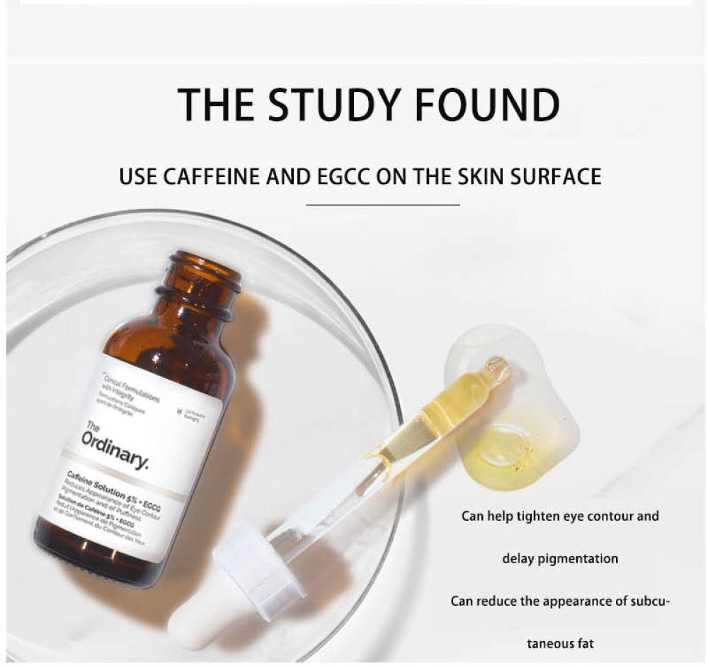 The Ordinary 5 caffeine solutionEGCG 30Ml eye care Serum to reduce