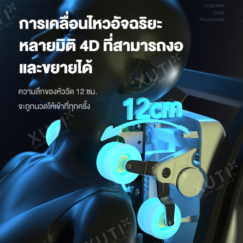 รีวิว เก้าอี้นวดอัจฉริยะเทคนิคการนวดแบบจำลองทั้งตัวการประคบร้อนเพื่อคลายความเมื่อยล้าเก้าอี้นวดที่บ้านแคปซูลพื้นที่หรูหราขนาดเล็ก SHUNDING