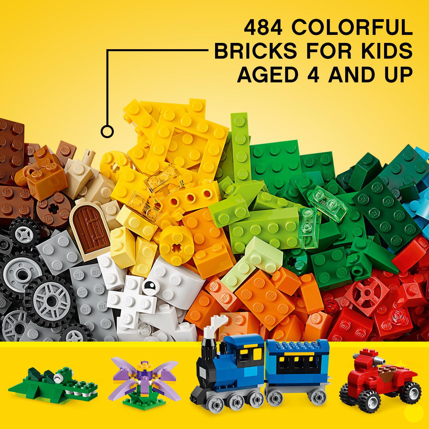 Lego 10692 Classic Creative Bricks Construction Game For Boys And Girls + 4  Years - Soft Plastic Blocks - AliExpress