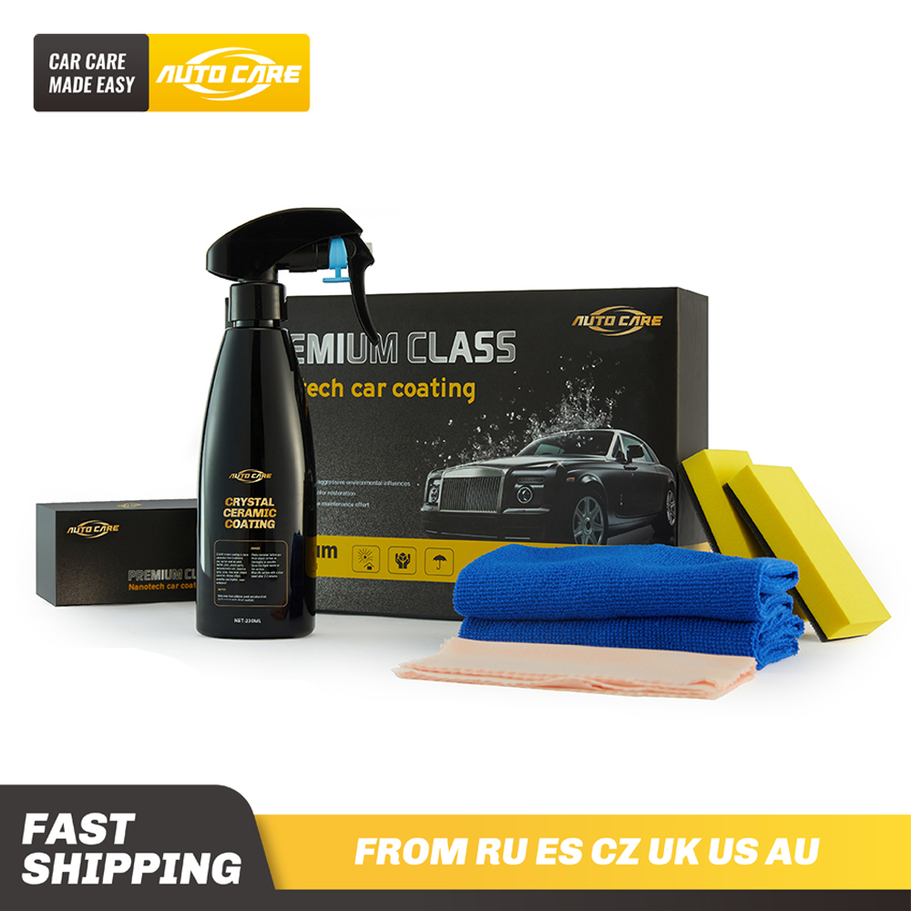 Liquid Glass Nano tech Glass Car Coating Kit 230ml Crystal Hydrophobic