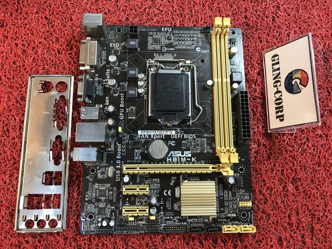  lga1150 mb asus h81m k gling corporation thaipick