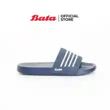 ภาพขนาดย่อของภาพหน้าปกสินค้า* * Bata MENS SLIPPERS รองเท้าแตะชาย แบบสวม สีน้ำเงิน รหัส 8619728 Mensandal Fashion SUMMER จากร้าน Bata บน Lazada