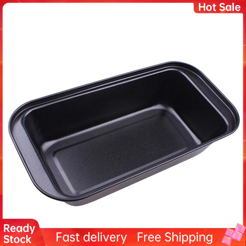 Rectangle Toast Mold Carbon Steel Baking Bread Pan Non-Stick Loaf Pan ...