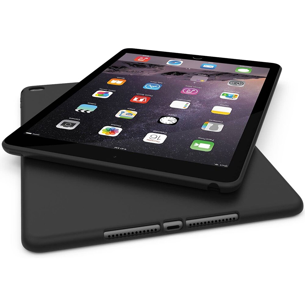 Black Case For Apple iPad Air Mini Pro 1 2 3 4 5 6 7 8 9 7.9 8.3 9.7 10 ...