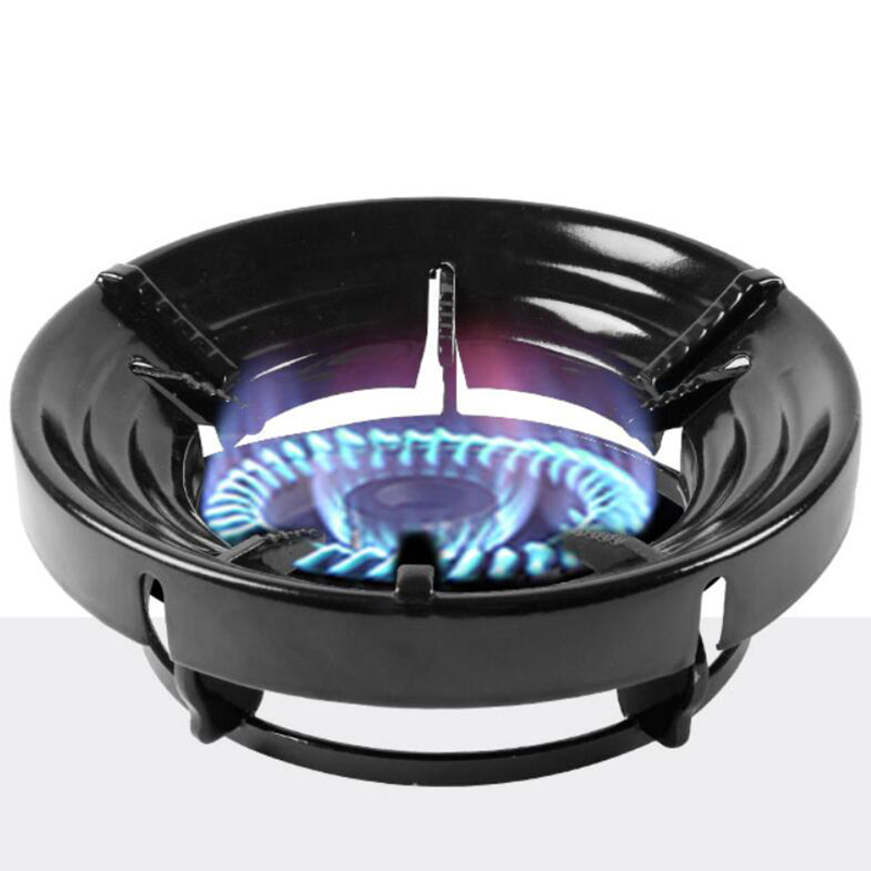 4 Opening Gas Stove Energy Saving Cover Windproof Disk Fire Reflection