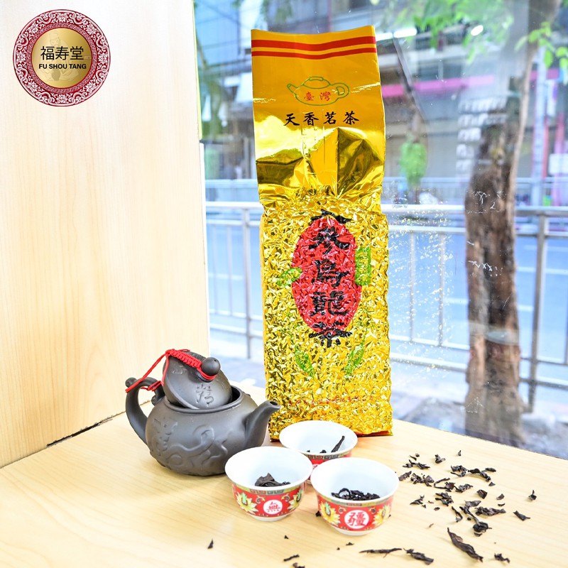 Hot Sale ชาอู่หลงโสม (人参乌龙茶Oolong with Ginseng Tea ขนาด 500g ใบชาอบแห้ง เกรด Aสและกลิ่นชาที่หอมมากกลมกล่อมชุ่มคอ รสชาติชาเข้มมาก ราคาถูก อาหาร อาหารอบแห้ง