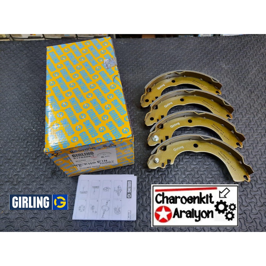 Girling ก้ามเบรคหลัง NISSAN นิสสัน Tida ทีด้า 1.6/1.8 ปี 06-12,Mitsubishi มิตซูบิชิ Attrage แอดทราน1.2 ปี 13^ 5178409-1/