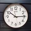 SEIKO นาฬิกาแขวน ขอบสีน้ำตาล ขนาด 12 นิ้ว รุ่น QXA736B