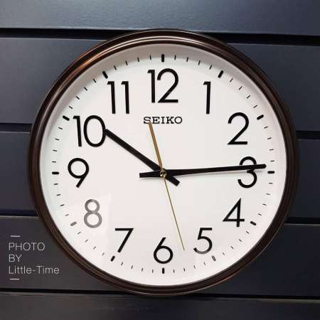 ข้อมูลคุณภาพ SEIKO นาฬิกาแขวน ขอบสีน้ำตาล ขนาด 12 นิ้ว รุ่น QXA736B ขายดีชั่วโมงนี้