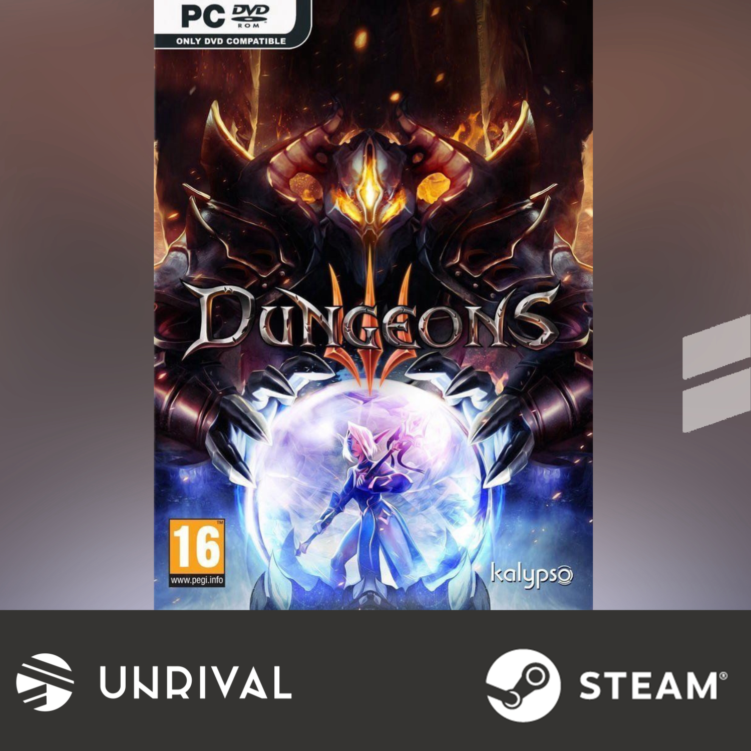 [Hot Sale] Dungeons 3 PC Digital Download Game (Multiplayer) - Unrival