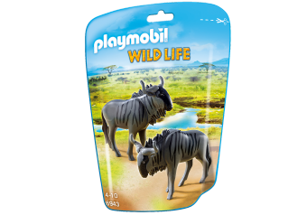 Playmobil ไวล์ดไลฟ์ วัวกระทิงป่า และลูก (PM-6943)