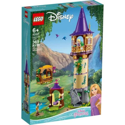 LEGO Disney -Princess Rapunzel's Tower Castle Play (43187)