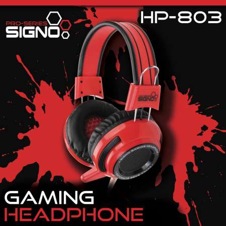 ส่งทุกที่ SIGNO Gaming Headphone รุ่น HP-803R (Red) รีวิวบอกต่อ