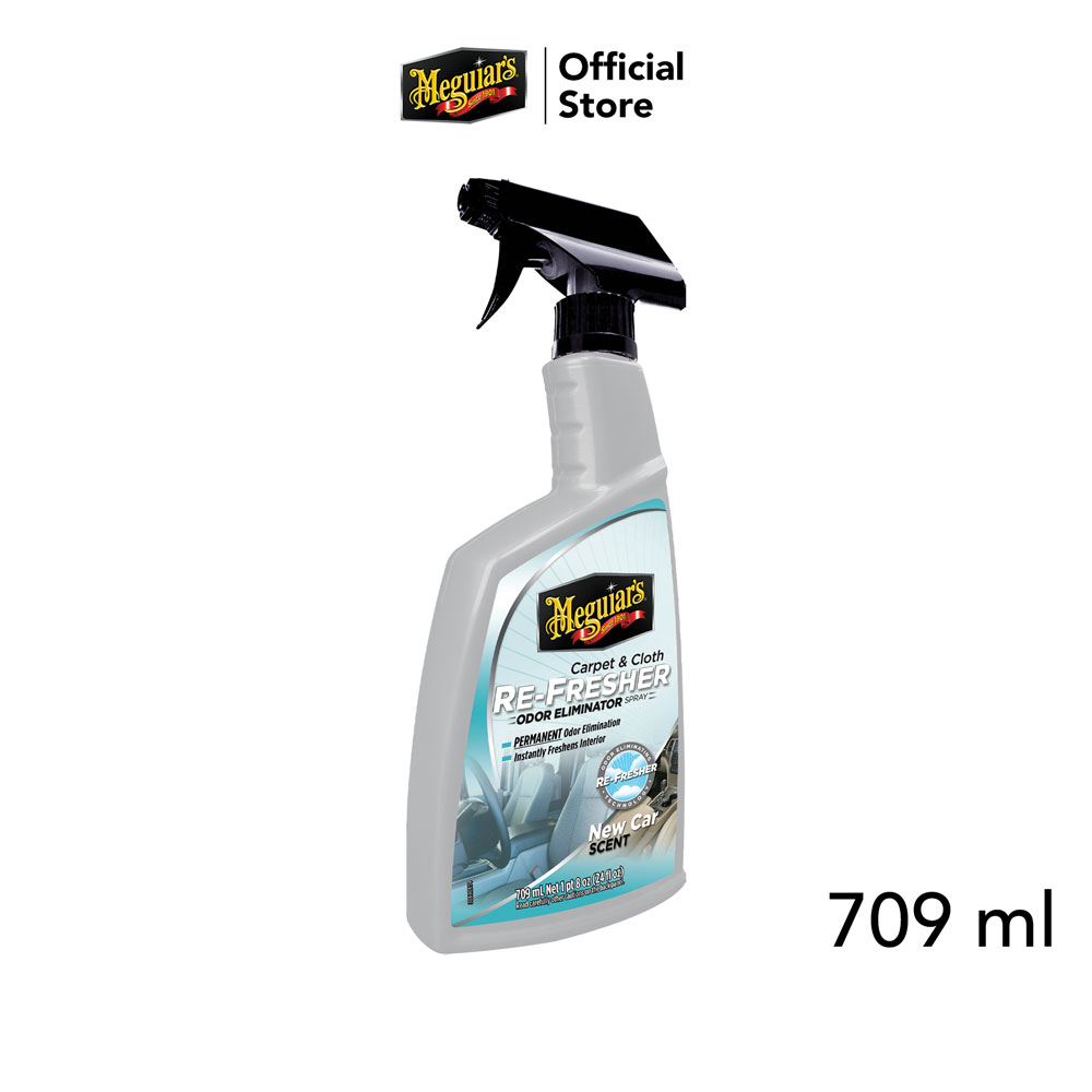 Meguiars G180724 Carpet Cloth REFRESHER Odor Eliminator Spray เมกไกวส์