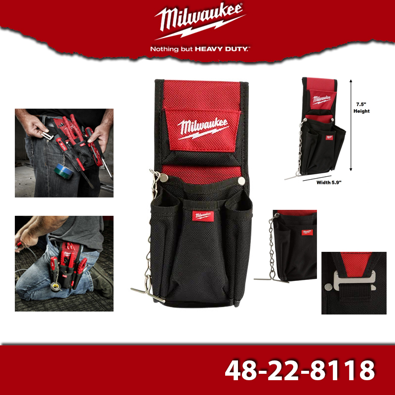 Milwaukee Compact Utility Pouch 48-22-8118 กระเป๋าใส่เครื่องมือ