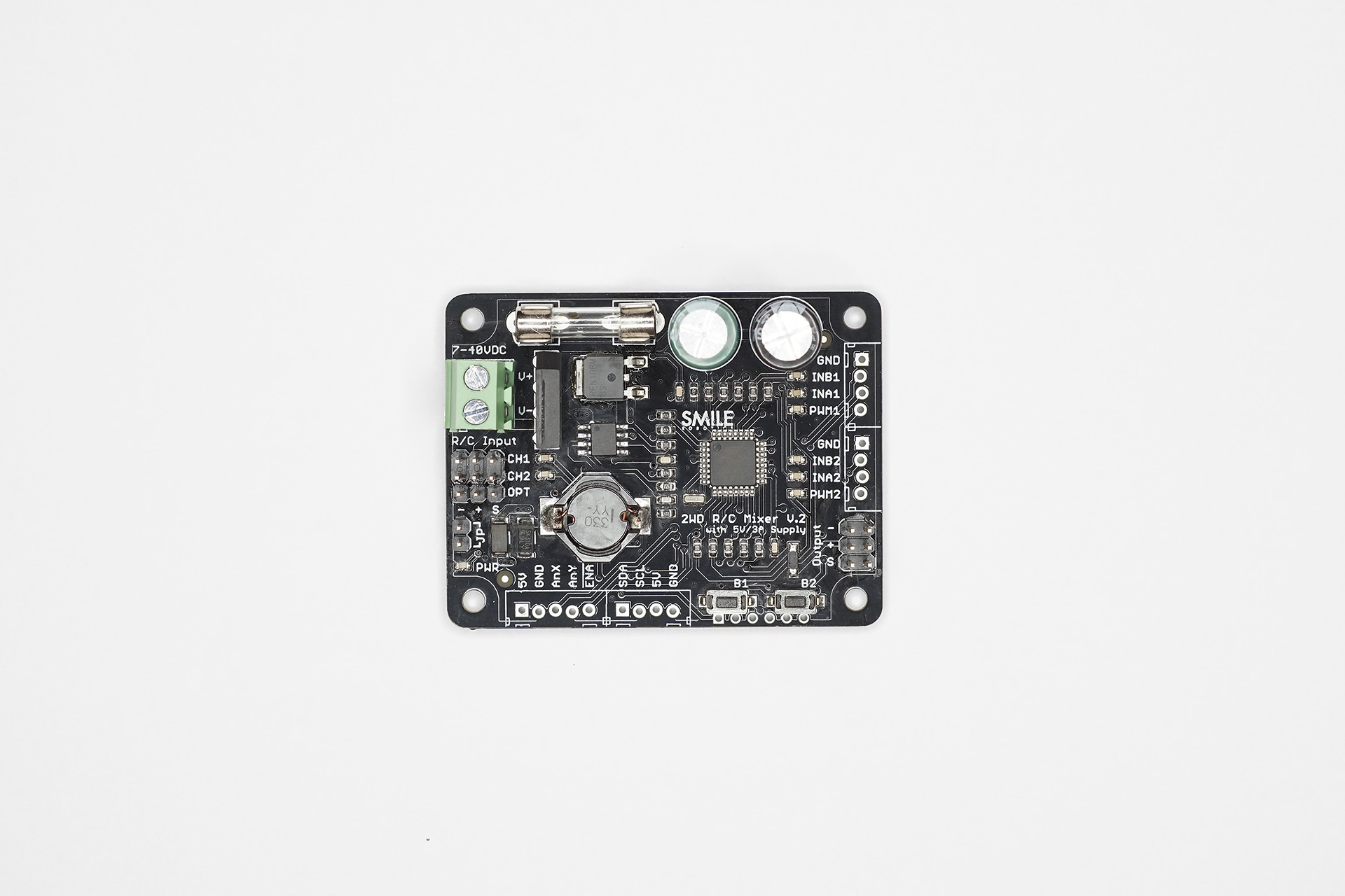 Smile Robotics 2WD RC Mixer Differential มิกเซอร์ รวมสัญญาณ หุ่นยนต์ 2 ...