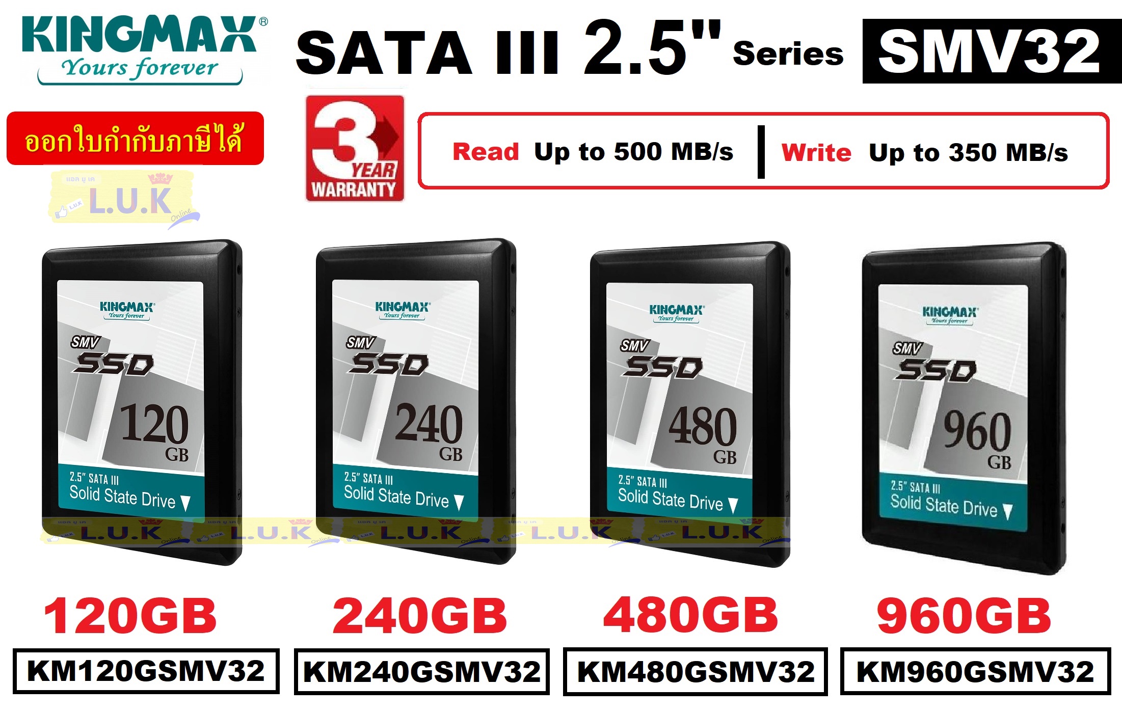 240gb Km120gsmv32 Kingmax Smv32 Ổ Cứng SSD Kingmax SMV32 120GB