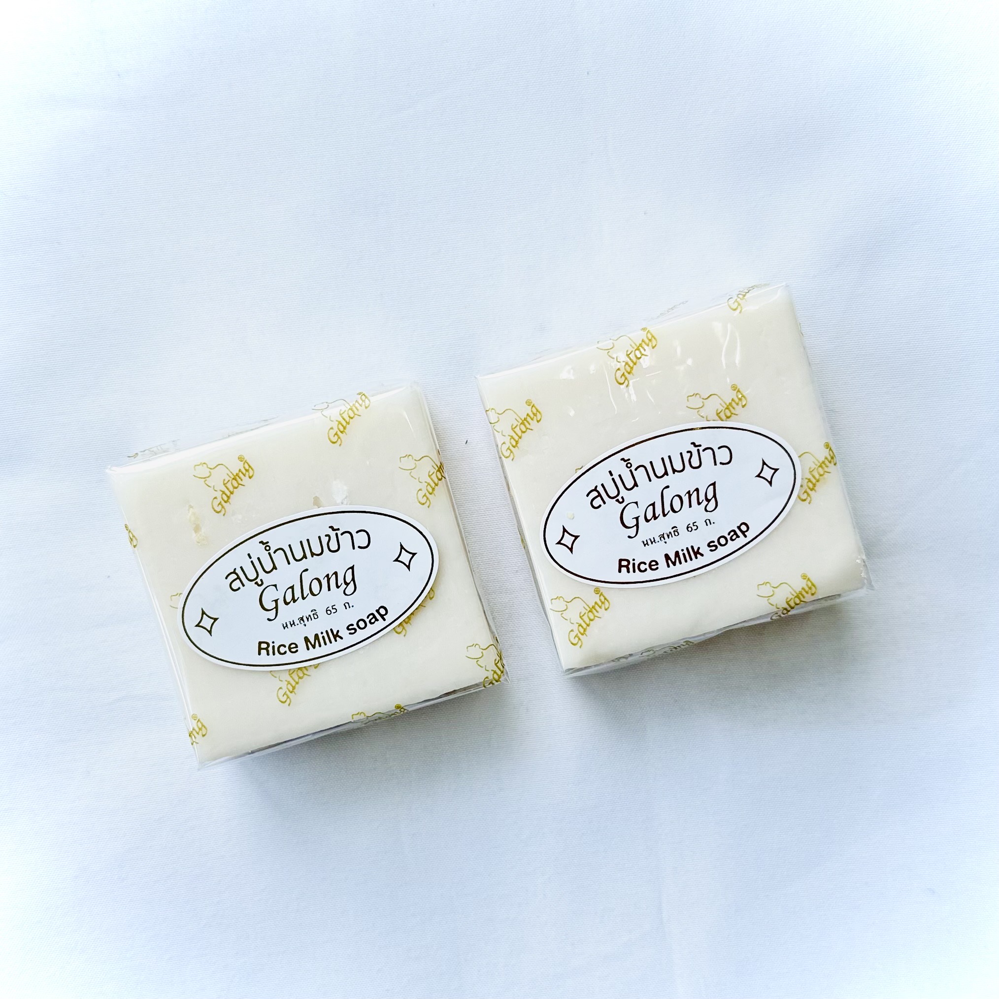 สบู่น้ำนมข้าว การอง Galong Rice Milk & Pearl Soap ( 1 ก้อน ) Lazada.co.th