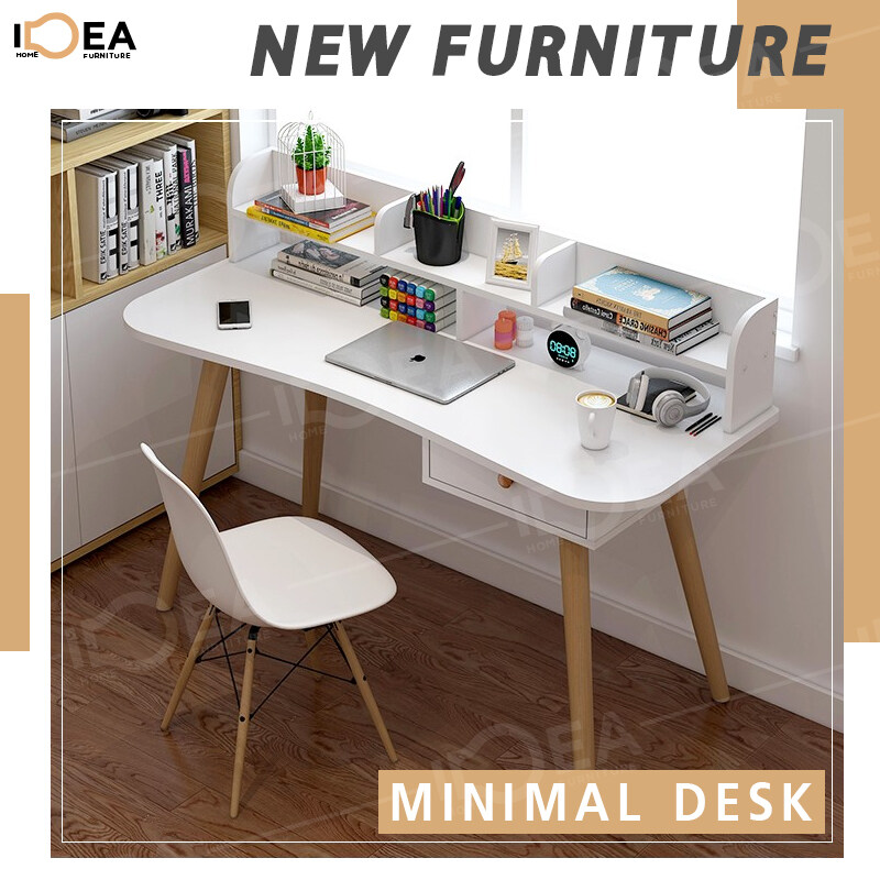 โต๊ะทำการบ้าน โต๊ะทำงาน  โต๊ะไม้สไตล์มินิมอล working desk  Minimal Style เป็นแบบสั่งแยกโต๊ะ เก้าอี้ ส่งฟรี สินค้าพร้อมส่ง มีเก็บเงินปลายทาง
