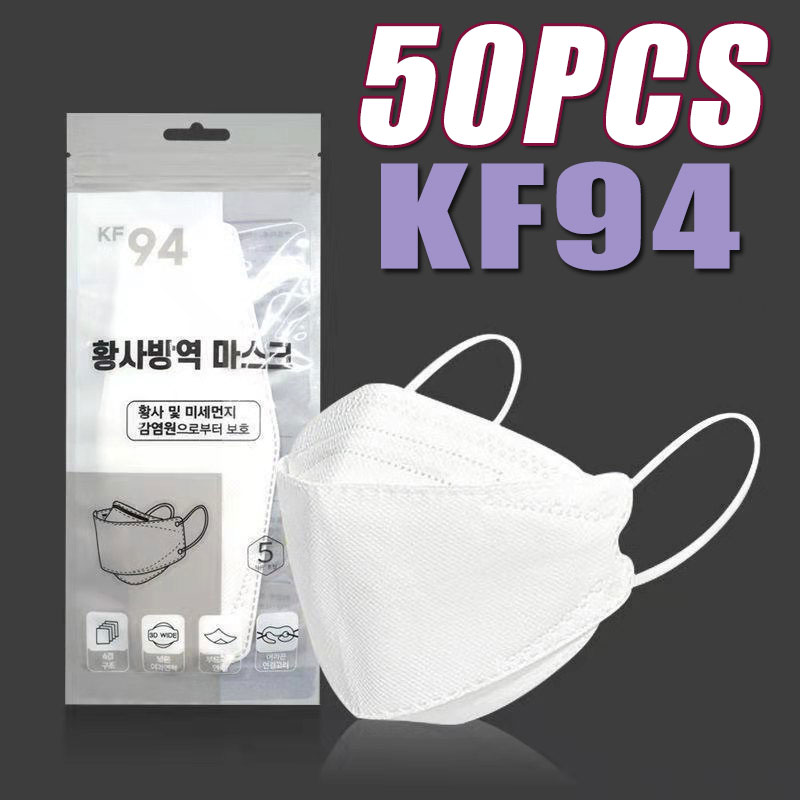 แมสปิดปาก50ชิ้น แมสเกาหลีหน้ากากอนามัยkf94แมสเกาหลี50ชิ้น Kf94 Kf94 เกาหลี  korea masker