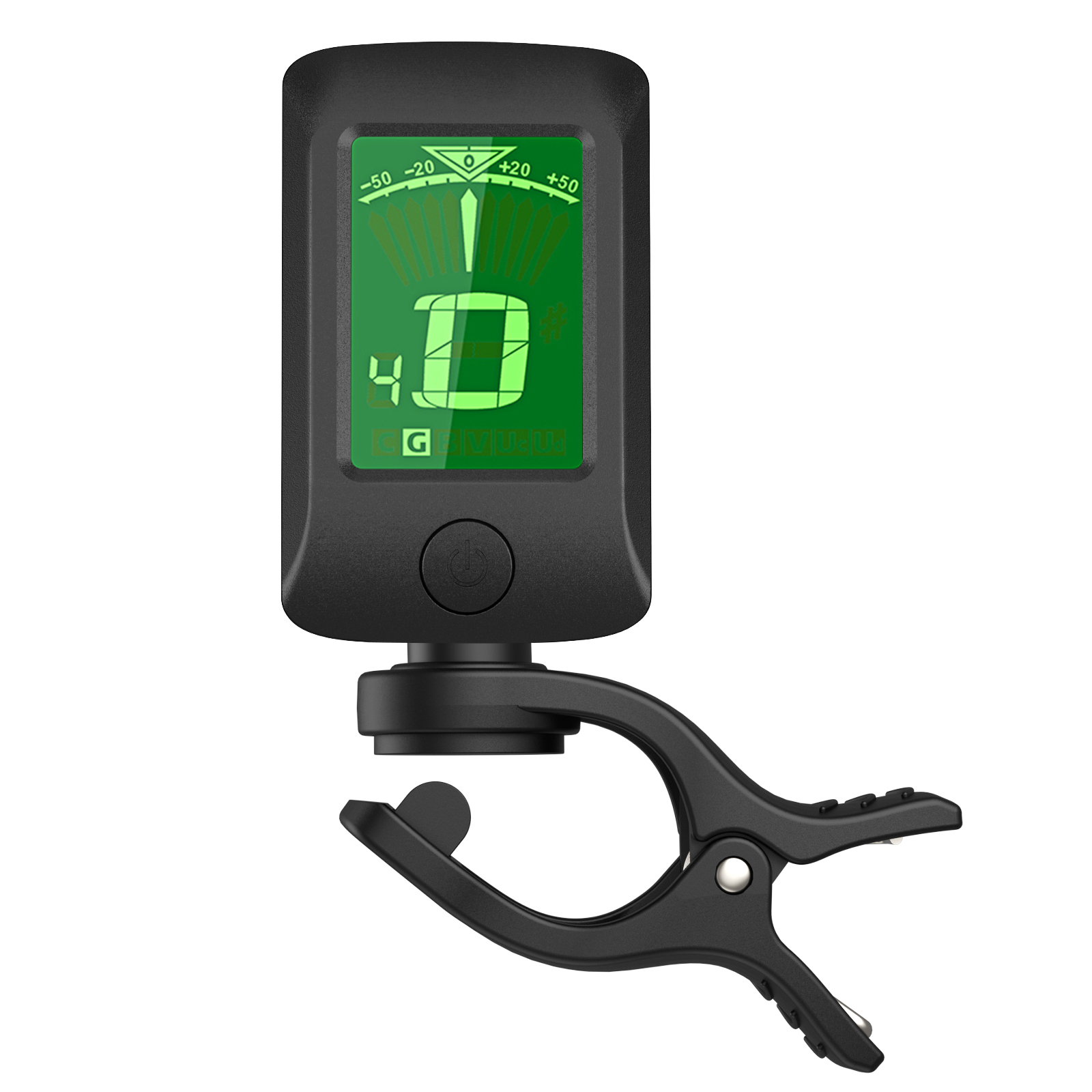 【Best rated】Ammoon AT-07 Digital Electronic Clip-On Tuner LCD Screen for Guitar Chromatic Bass Ukulele C/ D Violin