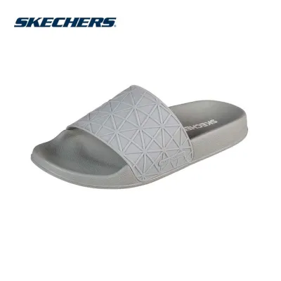 Skechers สเก็ตเชอร์ส รองเท้าแตะ ผู้หญิง Cali Side Lines 2 Sandals Shoes - 8730037-GRY