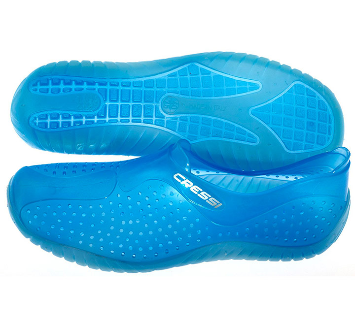 รองเท้า รองเท้าลุยน้ำ สำหรับผู้ใหญ่และเด็ก CRESSI WATER SHOES สีฟ้า