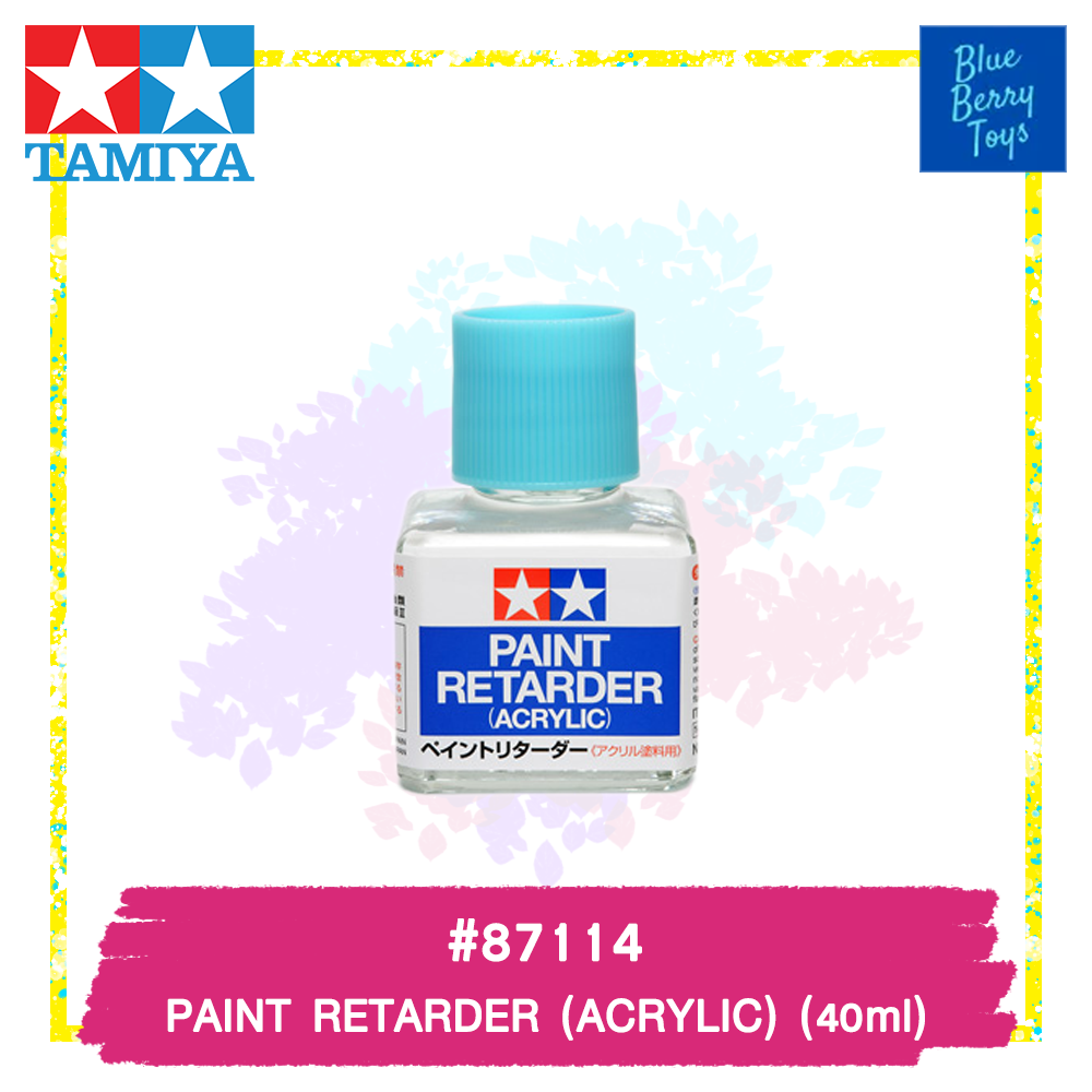 TAMIYA 87114 Paint Retarder (Acrylic) (40ml) น้ำยาทามิย่าแท้ Paint