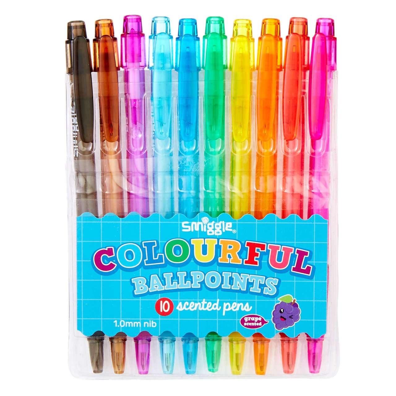 Colourful pen pack