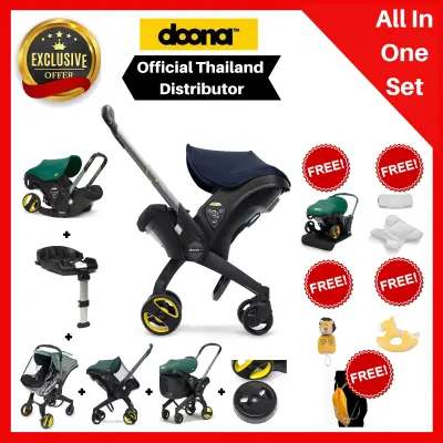 Doona baby 4-in-1 Carseat Stroller All In One set