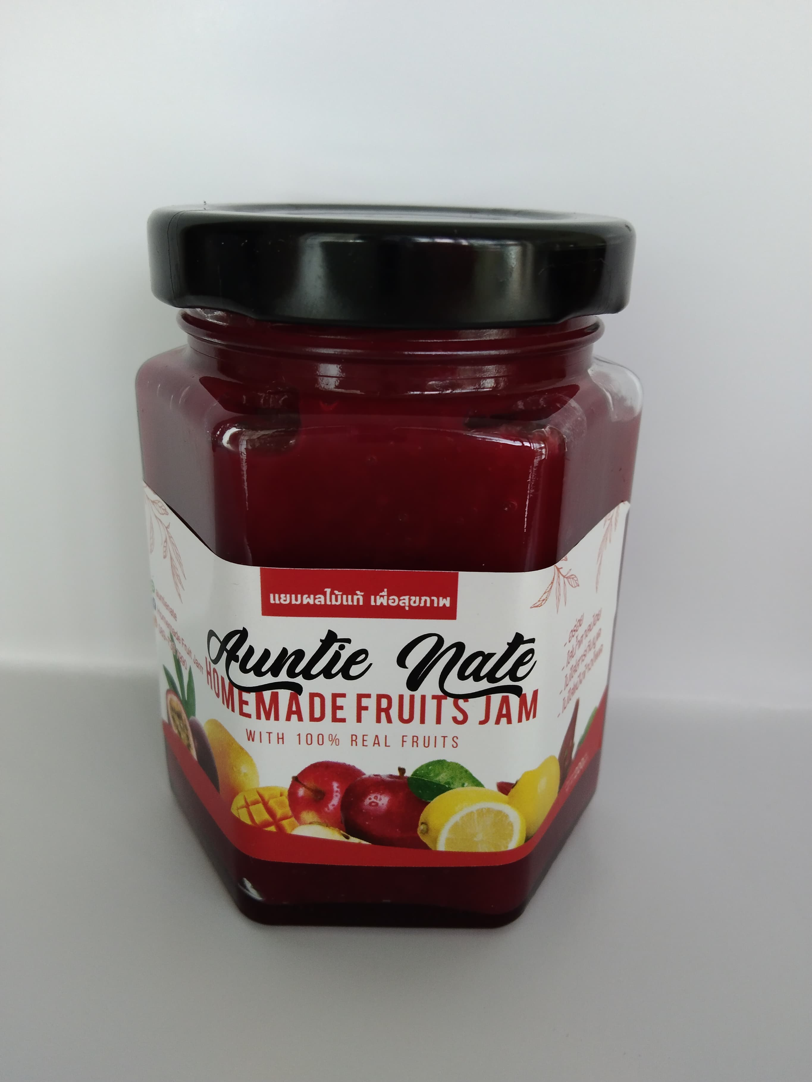 แยมมะม่วงหาวมะนาวโห่ (Karonda berry fruit jam) /Homemade Fruit Jam by