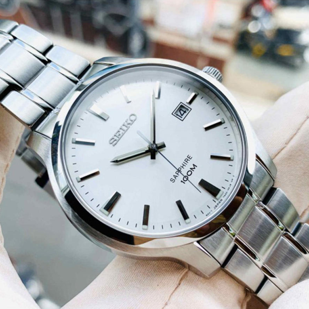 Seiko Neo Classic นาฬิกาข้อมือผู้ชาย สายแสตนเลส รุ่น SGEH39P1