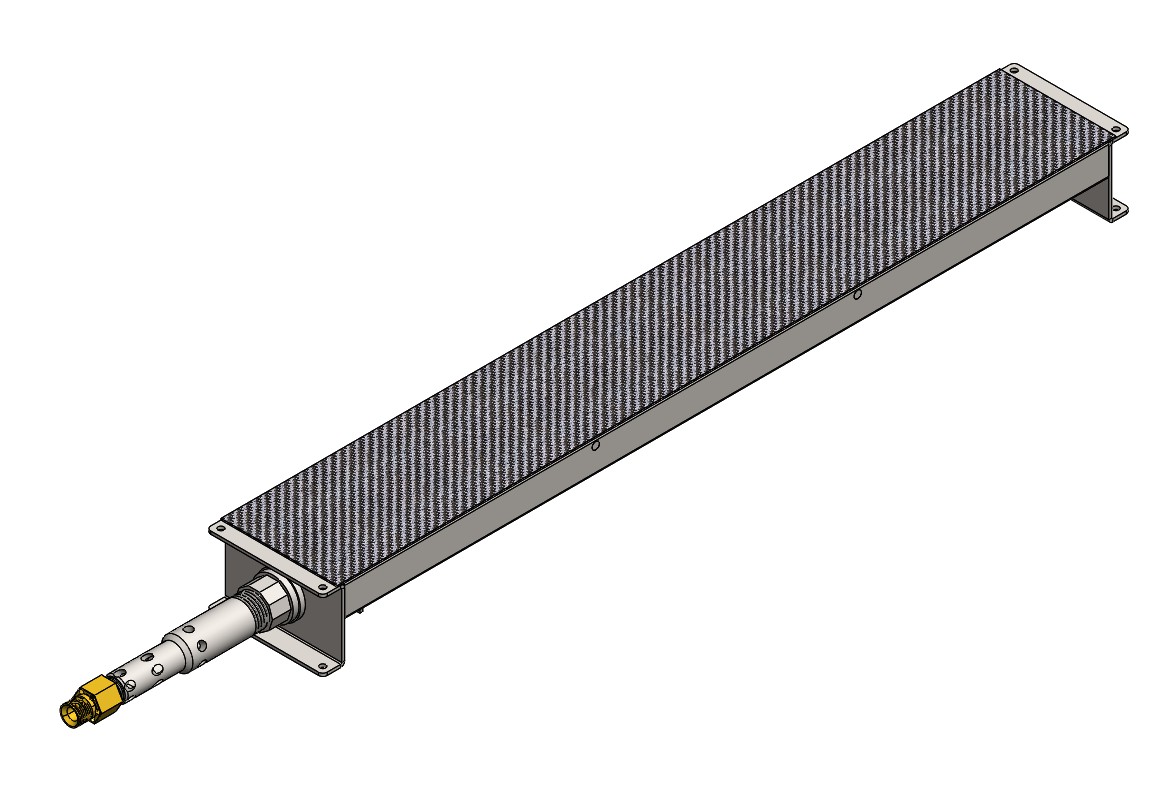 Metal Fiber Burner MFB555-80 l เบิร์นเนอร์แก๊สอุตสาหกรรม หัวเตาเมทัลไฟเบอร์ สำหรับเตาอบอุตสาหกรรม