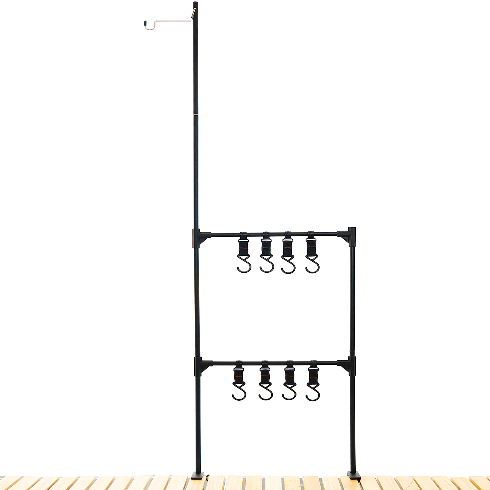 Lightweight Folding Camping Cookware Hanging Rack Shelf Portable ...