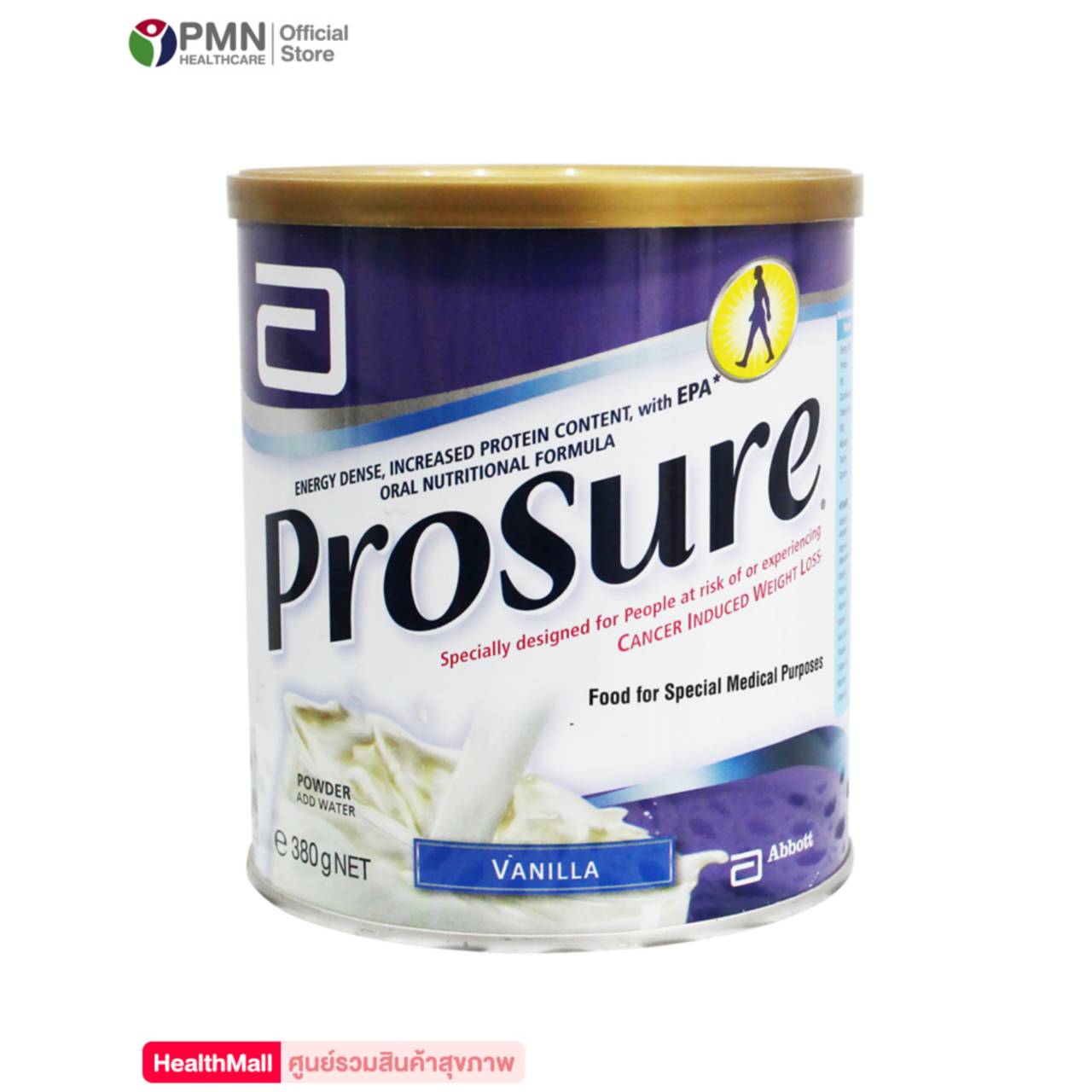 Prosure vanila 380กรัม โปรชัวร์ วานิลา อาหารทางการแพทย์โปรตีนสูง